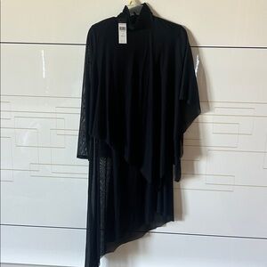 BCBGMaxAzria Black Ribbed Dress